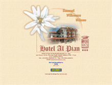 Tablet Screenshot of hotelalpian.com